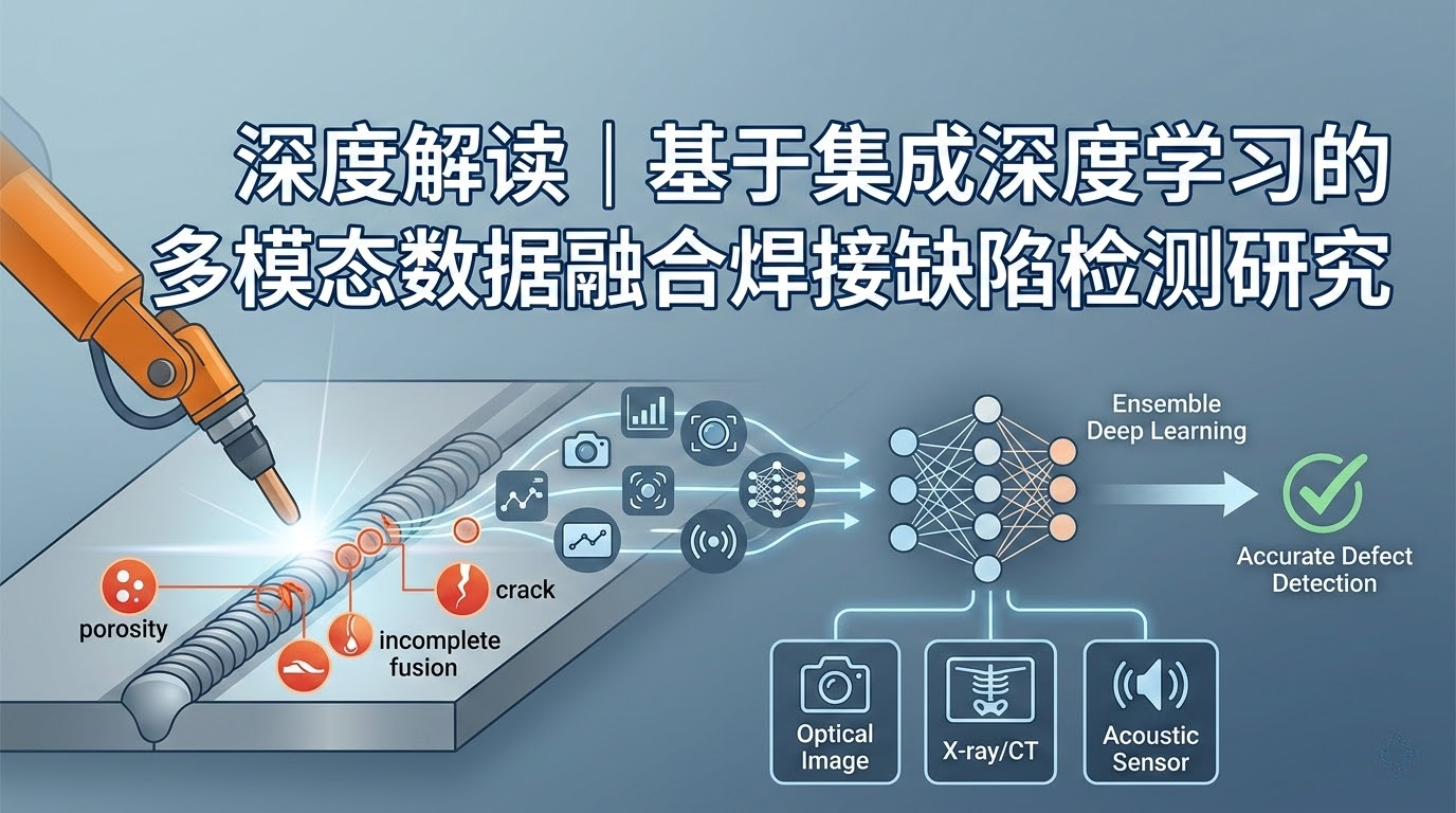 论文解读｜基于集成深度学习的多模态数据融合焊接缺陷检测研究 的封面