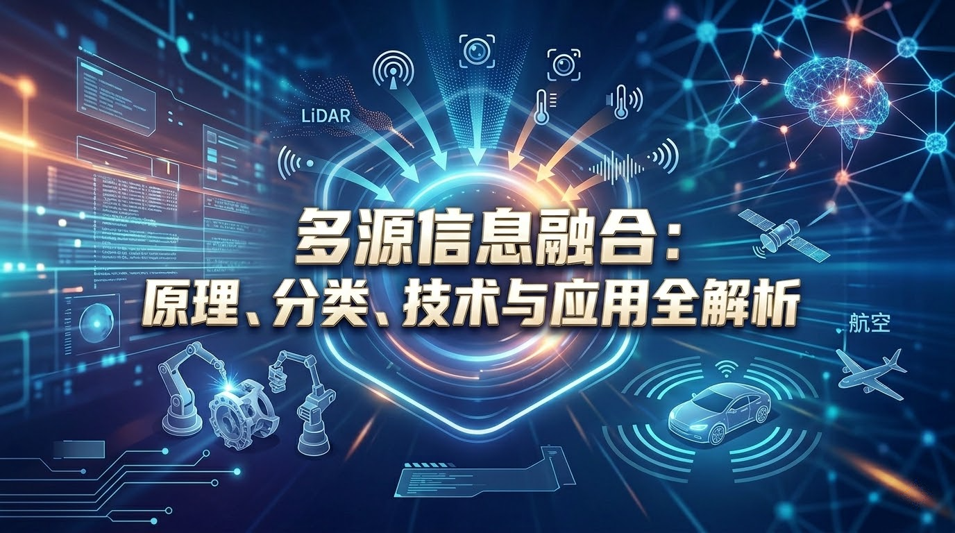 多源信息融合：原理、分类、技术与应用全解析 的封面
