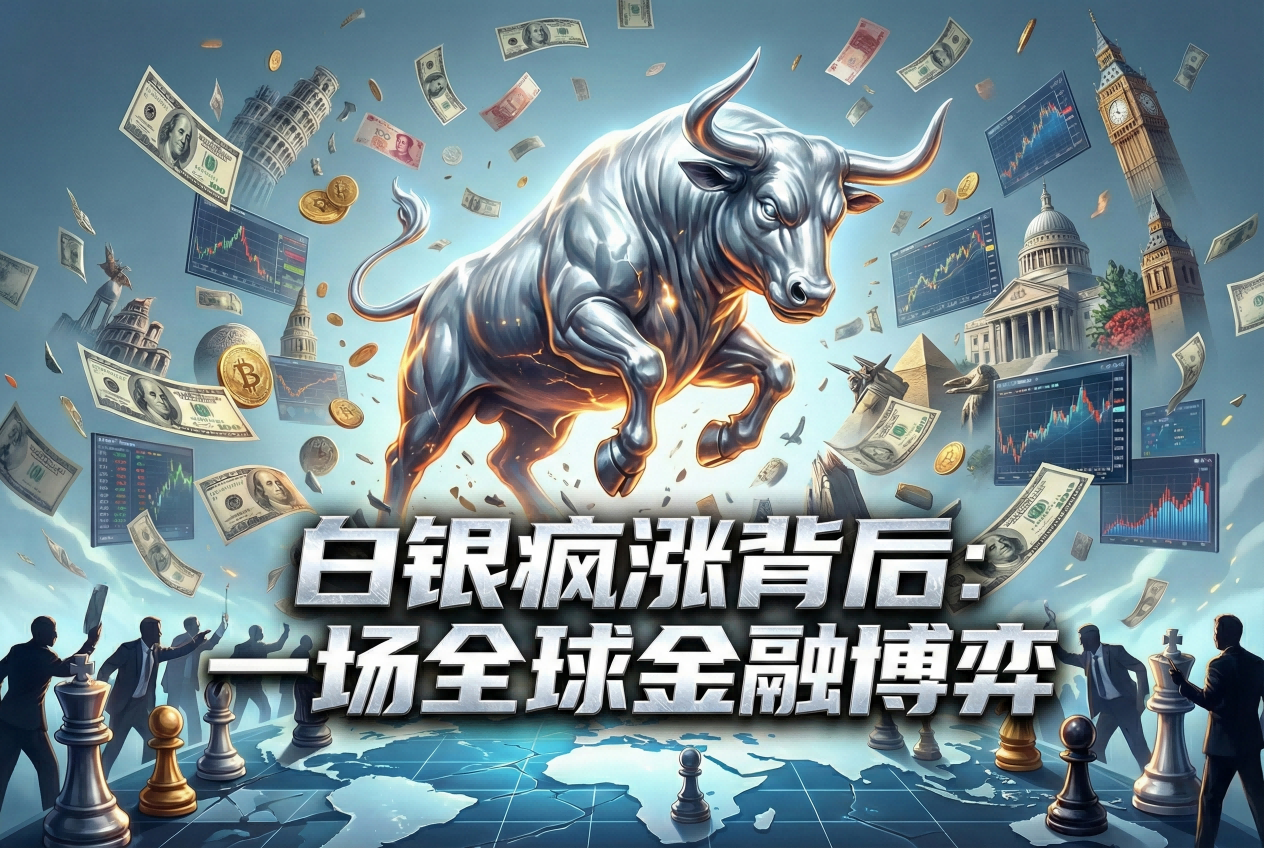 白银疯涨背后：一场由供需、政策与资本导演的全球金融博弈 的封面