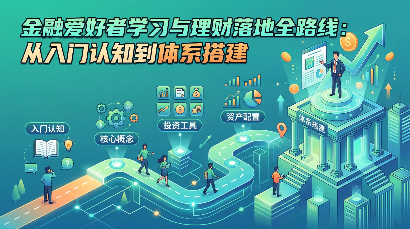 金融爱好者学习与理财落地全路线：从入门认知到体系搭建 的封面