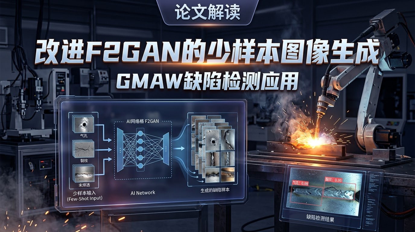 论文解读 | 改进F2GAN的少样本图像生成在GMAW缺陷检测中的应用 的封面